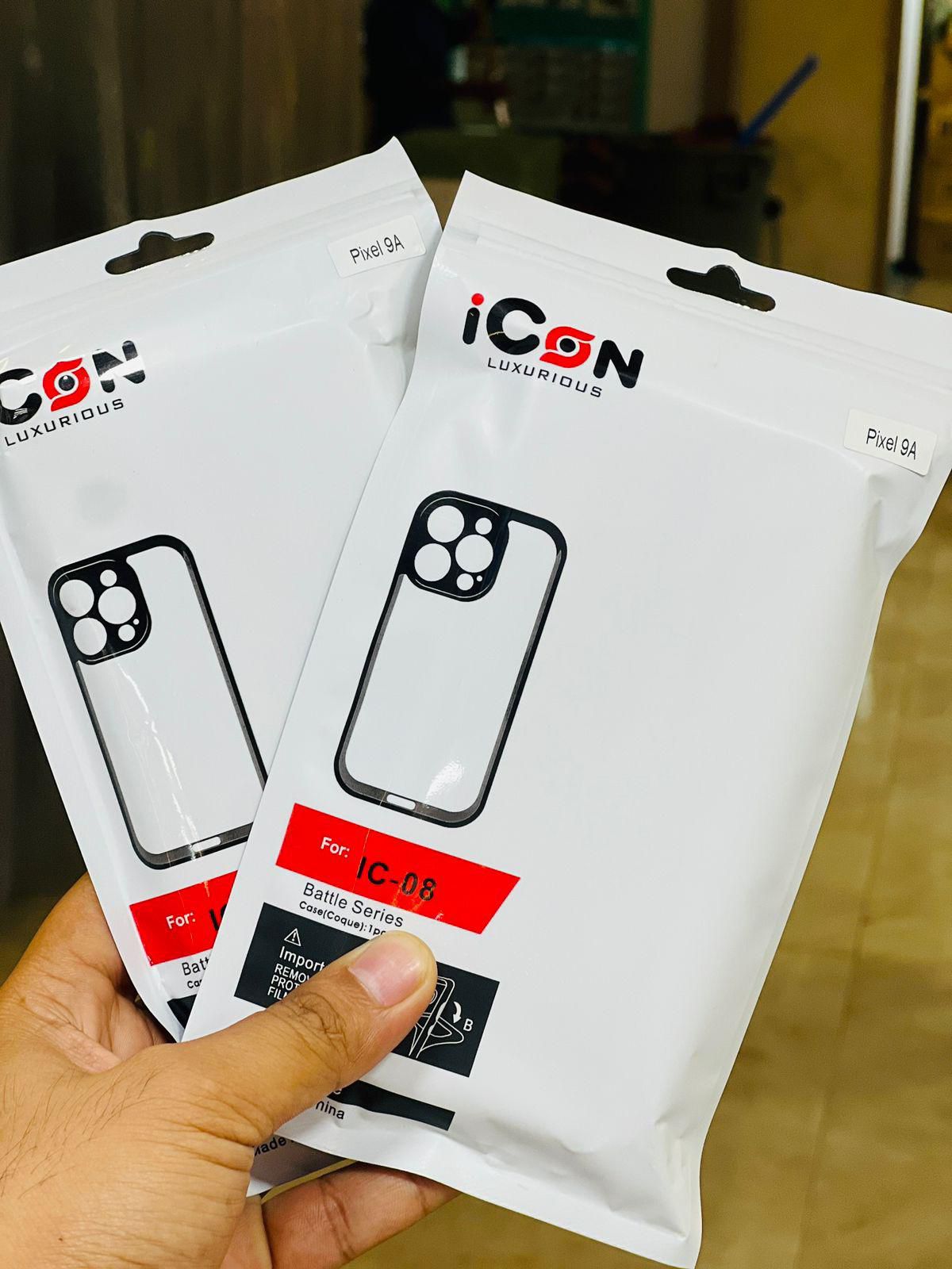 ICON™ IC-08 Beatle Series – Premium Shockproof Minimal Frame Case