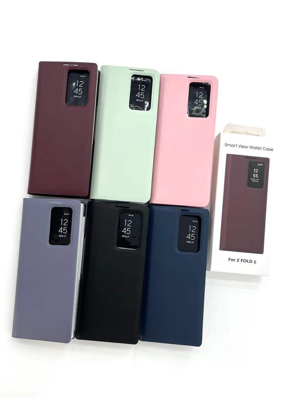 Samsung Smart View Wallet Case for Galaxy Z Fold 7 & Fold 6 – Premium Quality, Window Display