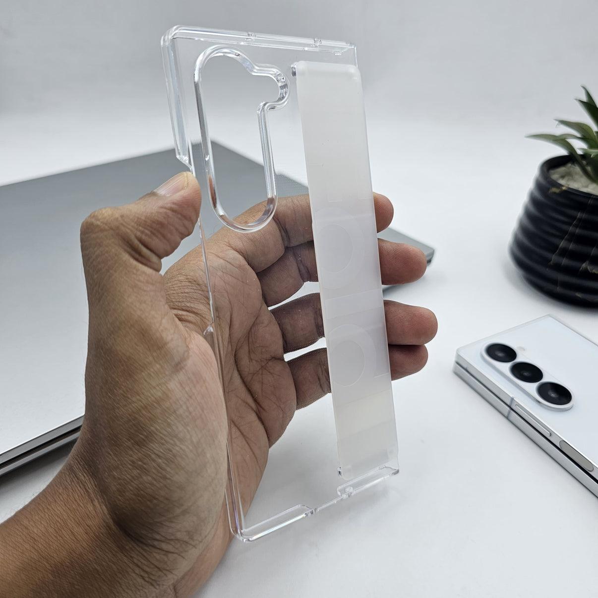 Samsung Galaxy Z Fold 7 Case with Built-In Kickstand Grip – Slim, Shockproof & Stylish