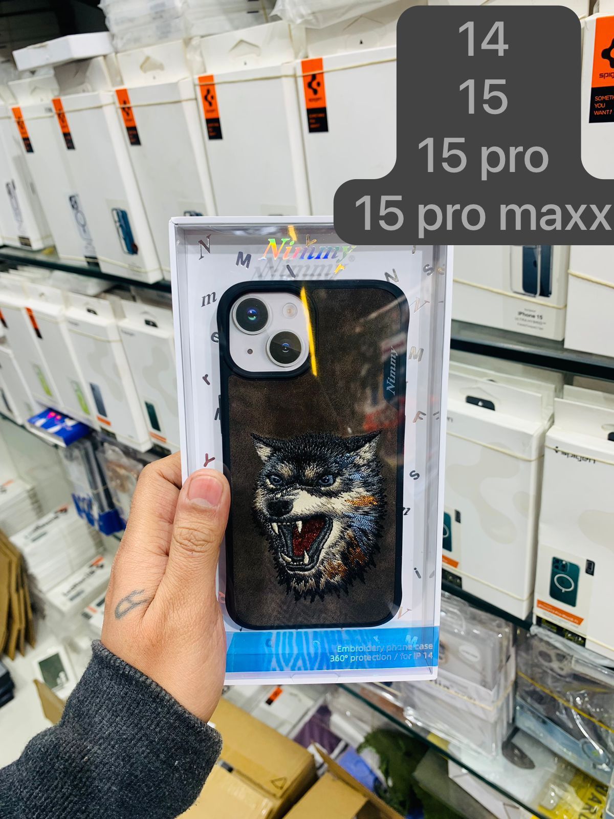 NIMMY ORIGINAL DAZZLING SERIES – CLASSIC GREY RAGDOLL CASE