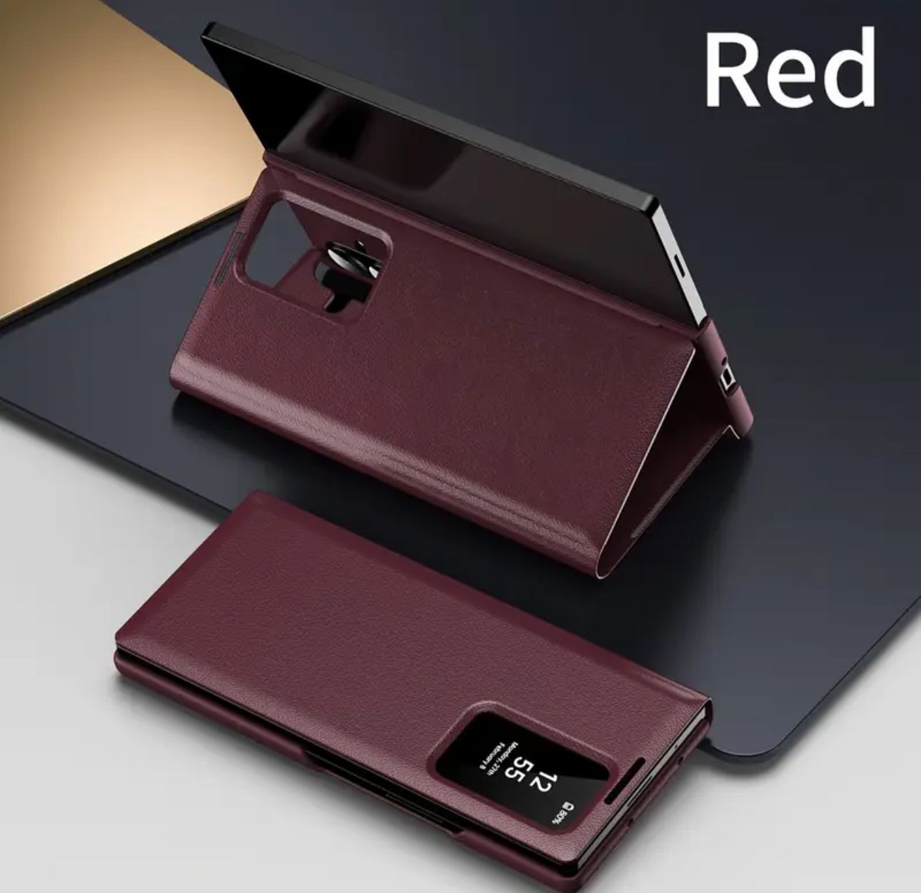 Samsung Smart View Wallet Case for Galaxy Z Fold 7 & Fold 6 – Premium Quality, Window Display
