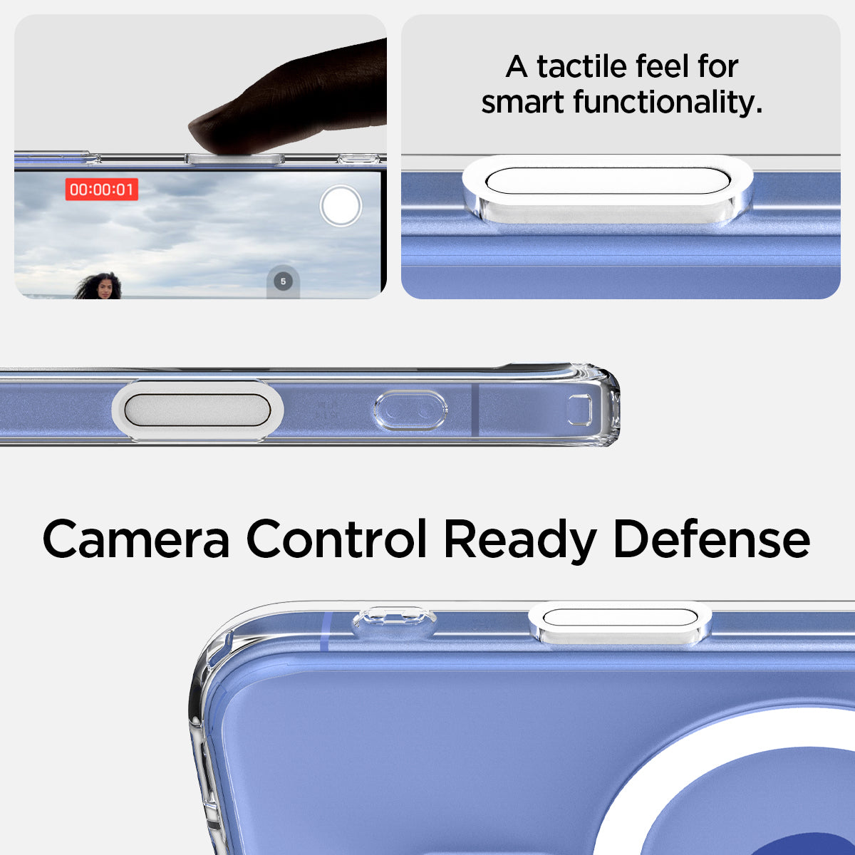 Spigeon Crystal Clear MagSafe Case for iPhone Series
