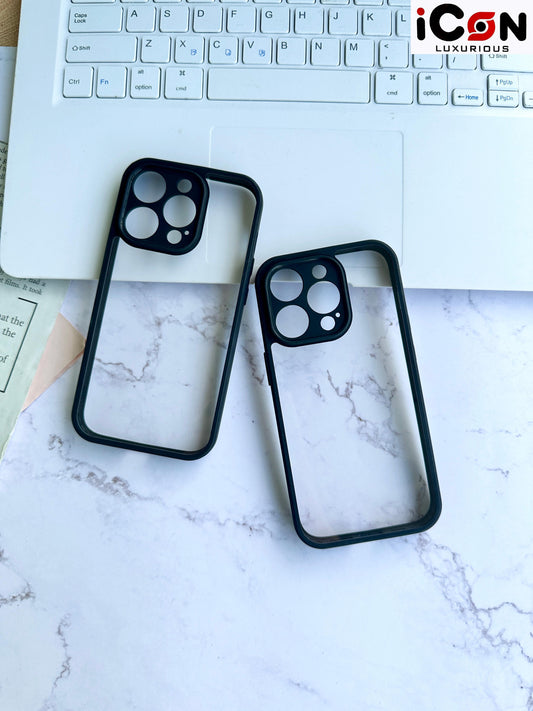ICON™ IC-08 Beatle Series – Premium Shockproof Minimal Frame Case