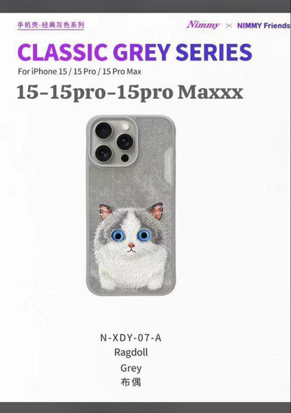 NIMMY ORIGINAL DAZZLING SERIES – CLASSIC GREY RAGDOLL CASE